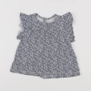 Vertbaudet - tee-shirt bleu, blanc - 24 mois