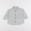 Zara - sur-chemise beige, vert - 9/12 mois