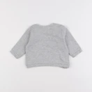 Vertbaudet - sweat gris - 3 mois