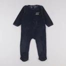 Vertbaudet - pyjama velours bleu - 2 ans