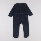Vertbaudet - pyjama velours bleu - 2 ans