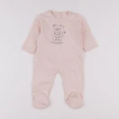 Vertbaudet - pyjama coton rose - 6 mois