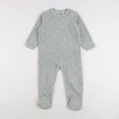 Vertbaudet - pyjama velours vert - 3 ans