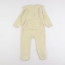 Vertbaudet - pyjama velours jaune - 3 ans