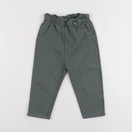 Vertbaudet - pantalon vert - 24 mois