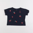 Vertbaudet - tee-shirt bleu - 2 ans