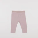 Vertbaudet - legging violet - 9 mois