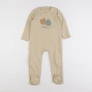Vertbaudet - pyjama coton marron - 36 mois