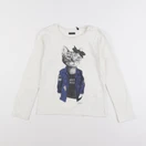 IKKS - tee-shirt beige - 8 ans