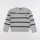IKKS - pull gris - 8 ans