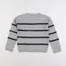 IKKS - pull gris - 8 ans