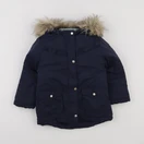 Vertbaudet - manteau doublure amovible bleu - 5 ans