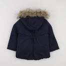 Vertbaudet - manteau doublure amovible bleu - 5 ans