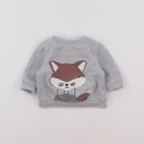 Vertbaudet - sweat gris - 3 mois