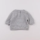 Vertbaudet - sweat gris - 3 mois