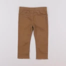 Vertbaudet - jegging marron - 2 ans