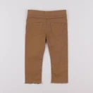 Vertbaudet - jegging marron - 2 ans