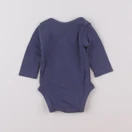 H&M - body bleu - 0/1 mois