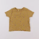 Vertbaudet - tee-shirt jaune - 12 mois