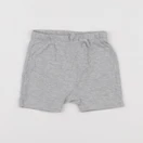 H&M - short gris - 9/12 mois