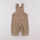 Vertbaudet - salopette beige - 12 mois