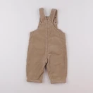 Vertbaudet - salopette beige - 12 mois