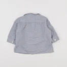 Bonton - chemise bleu - 6 mois