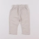 Vertbaudet - pantalon beige - 6 mois