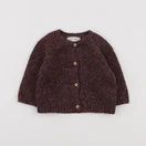 Zara - ensemble bonnet/moufles rouge - 1/6 mois