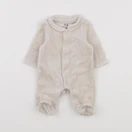 Tape à l'oeil - pyjama velours beige - Prématuré