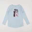 Vertbaudet - tee-shirt bleu - 10 ans