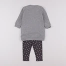 Vertbaudet - ensemble gris - 12 mois