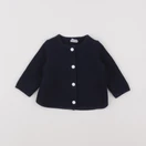Petit Bateau - veste bleu - 6 mois