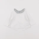 Cyrillus - pull blanc - 6 mois