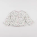 Bonton - veste doublé blanc - 18 mois