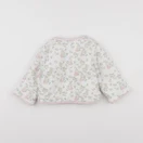 Bonton - veste doublé blanc - 18 mois