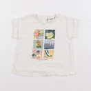 Tape à l'oeil - tee-shirt blanc - 12 mois