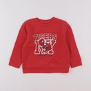 Vertbaudet - sweat rouge - 3 ans