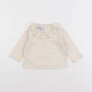 Petit Bateau - tee-shirt beige - 12 mois