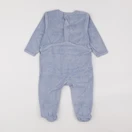 La Redoute - pyjama velours bleu - 18 mois