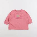 Vertbaudet - tee-shirt rose - 4 ans