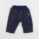 Petit Bateau - jean bleu - 1 mois