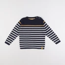 Vertbaudet - pull bleu - 4 ans