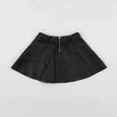 H&M - jupe simili cuir noir - 3/4 ans