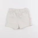 H&M - short beige - 12 mois