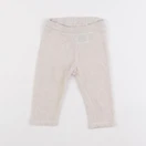 H&M - legging beige - 6/9 mois
