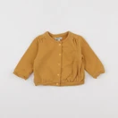 Vertbaudet - gilet jaune - 9 mois