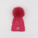 Moncler - bonnet rose - 5/6 ans
