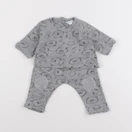 Vertbaudet - ensemble gris - 1 mois