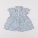 Ralph Lauren - robe bleu - 6 mois